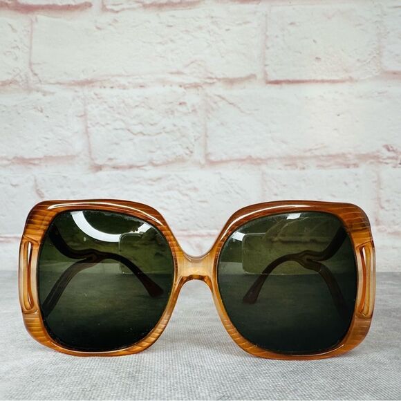 Rare Vintage Diane Von Furstenberg Lisa Oversized 70s France Glasses - Picture 1 of 13